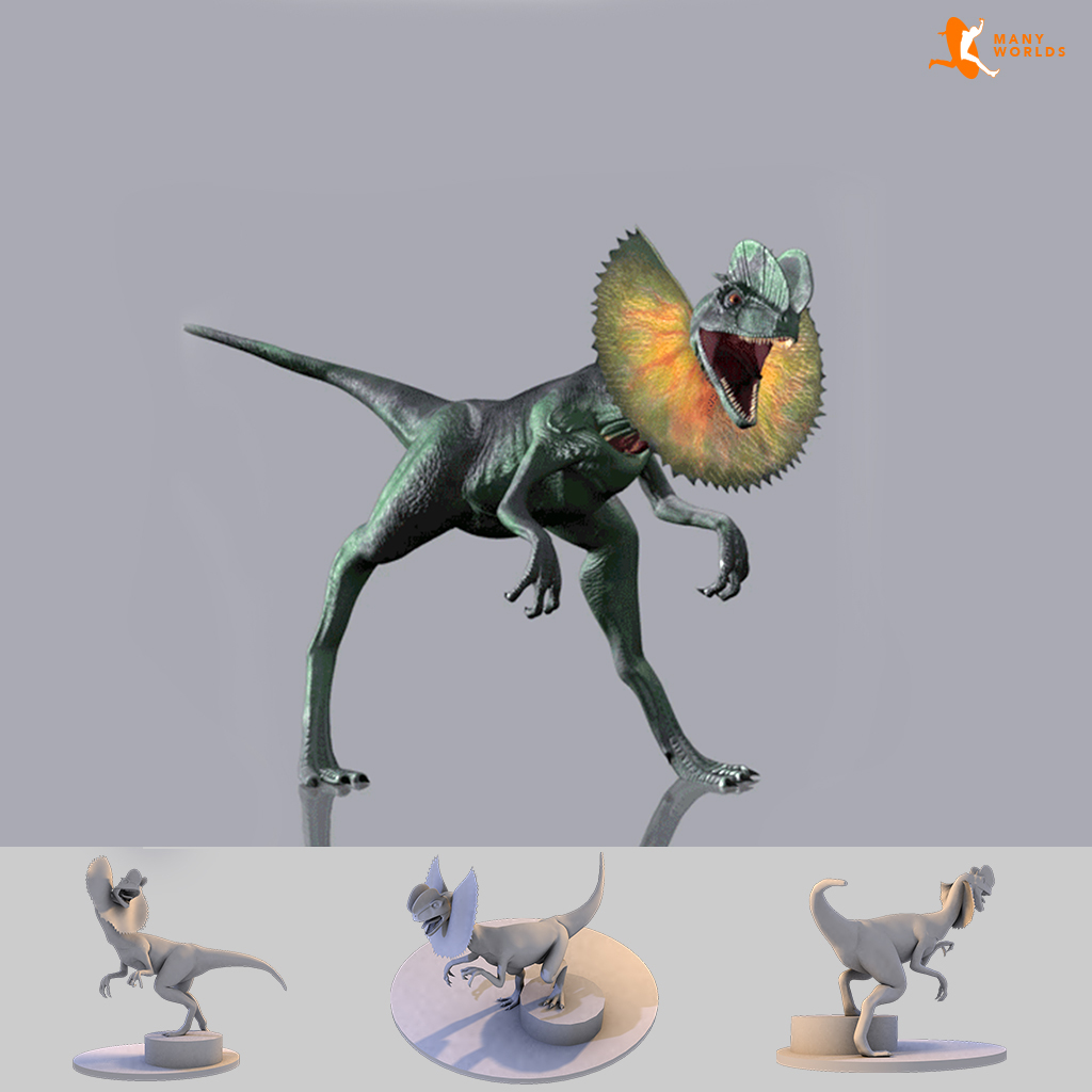 3D Dinosaurios en Atocha